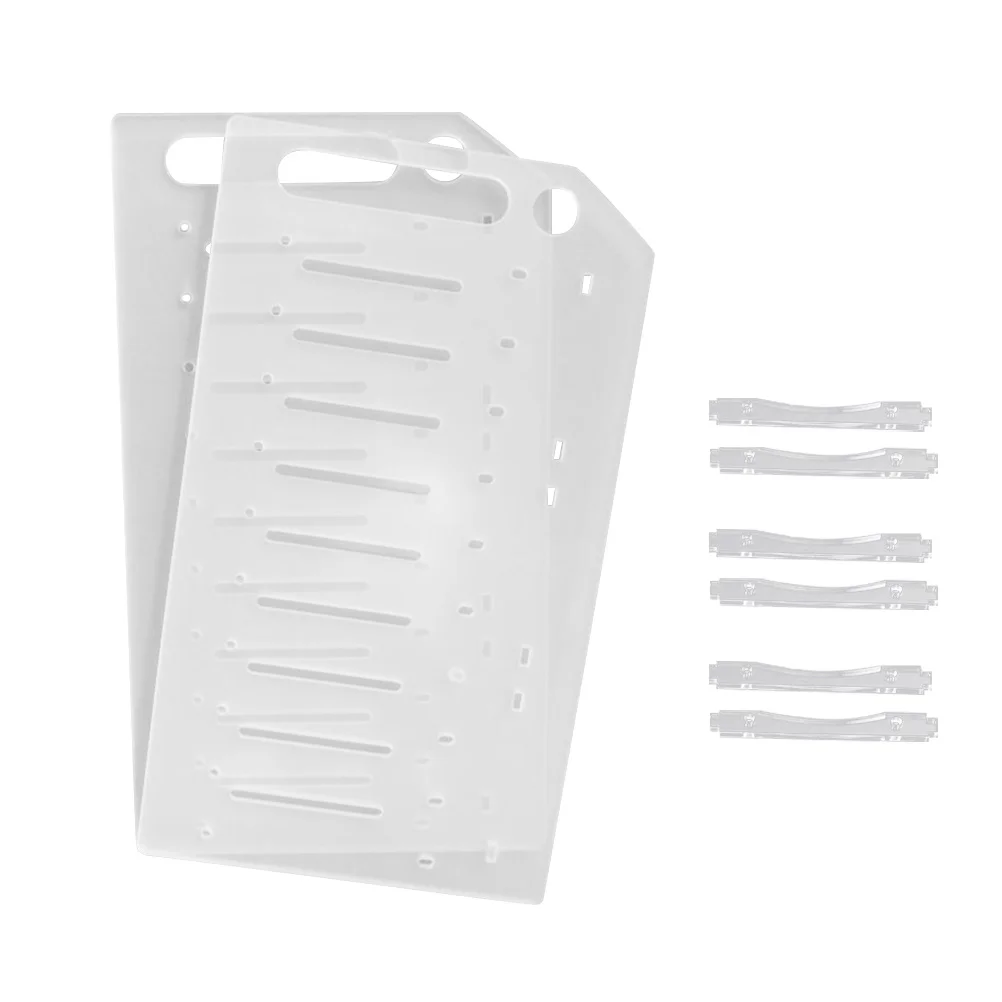 

10 Layer 3.5 Inch Disk Rack Mounting Bracket For Diy Hard Drive Storage Heat Dissipation Hollow Design Multi Layer Hard Drive