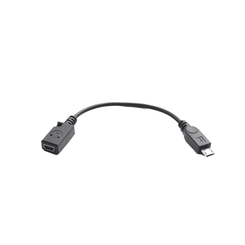 Micro 5P Male to Mini 5P Female OTG Adapter Cable For Android Phone Tablet Connect Keyboard