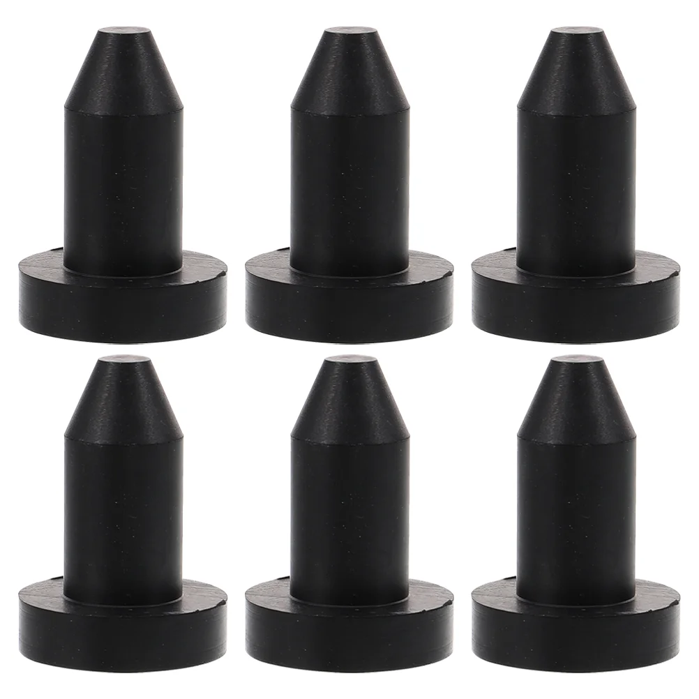 

6 Pcs Drain Plug Kayak Boat Stopper Marine Rubber Plugs Canoe Use Accessory Scupper