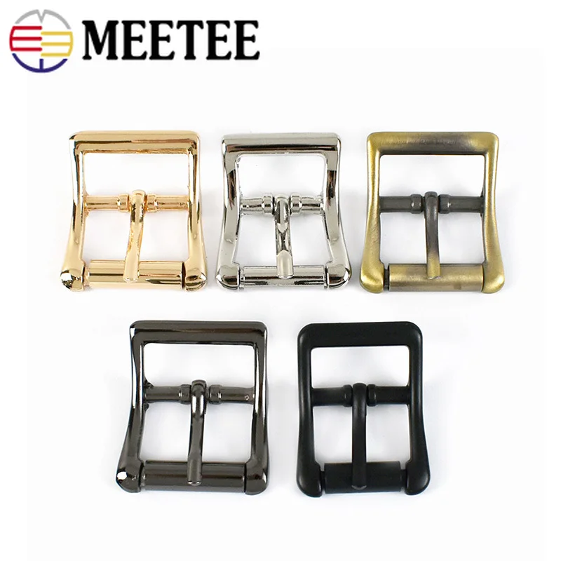 

4/10Pcs 20/25/32mm Metal Pin Buckle Belt Adjust Clasp Bag Strap Backpack Webbing Clothes Decor Hook DIY Hardware Accessories