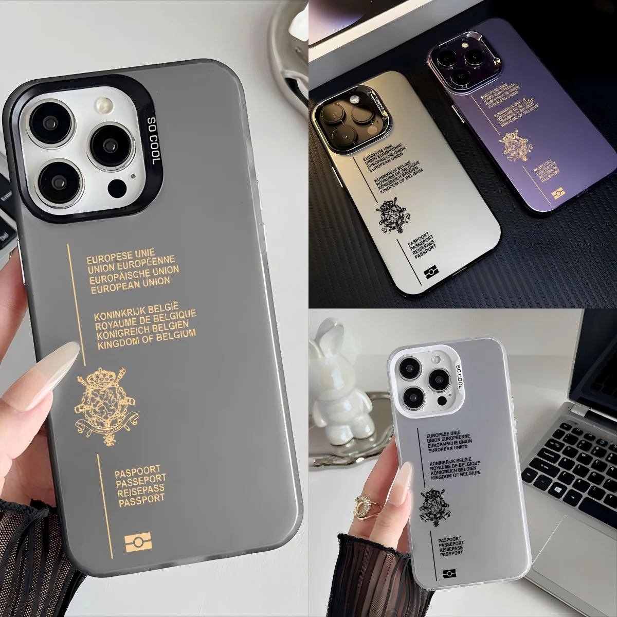 Belgian Passport Phone Case for Samsung Galaxy A37 A57 A17 A07 A16 A06 A35 A55 A25 A05S A15 A56 A54 A36 A34 A24 A26 4G 5G Cover