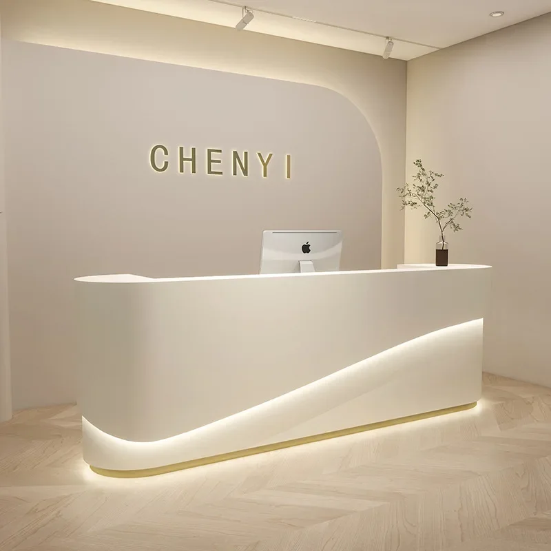Paint checkout page shop clothing shop beauty salon simple modern company hotel reception