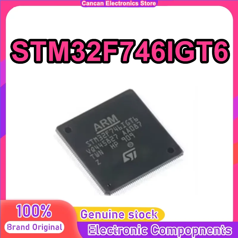 

STM32F746IGT6 LQFP-176 ARM microcontroller MCU IC chip Electronic components