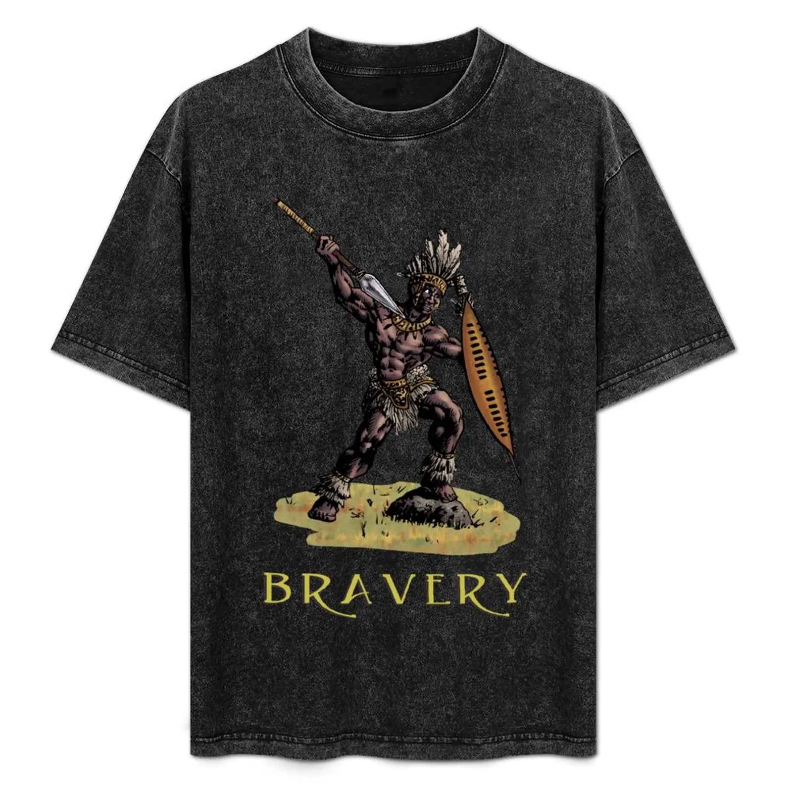 

Футболка Bravery большого размера из мягкого хлопка