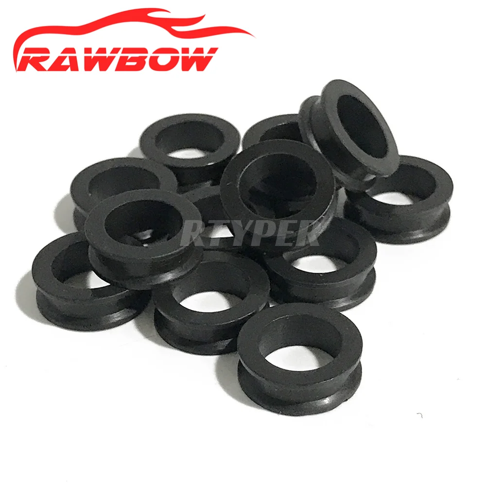 2325020010 Fuel Injector Upper Rubber Seal 22008 For Lexus ES300 Toyota Previa Paseo 3.0 V6 Size 15*10*5.2mm