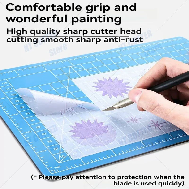 Japanese original OLFA LTD-09 small engraving pen knife with 25 blades LTD-AK engraving utility knife DIY handmade sharp pen knife multifunctional