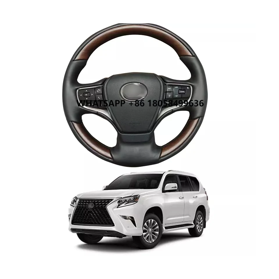 

Custom Car Interior Accessories Carbon Fiber Steering Wheel Covered for Lexus GX