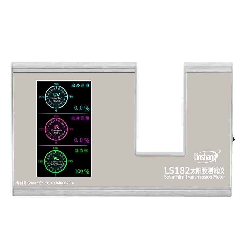 Compteur de Transmission de Teinte de Film de Fenêtre LS182, Dispositif d'Inspection de Film d'Ombrage, Testeur de VLT pour Lampes