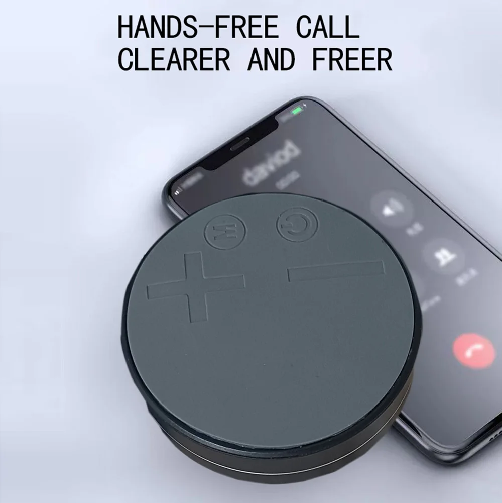 Portable Bone Conduction Speaker, Wireless with Succion Cup and Lanyard for Resonance on Glass or Hollow Boxes, Portable Wireles