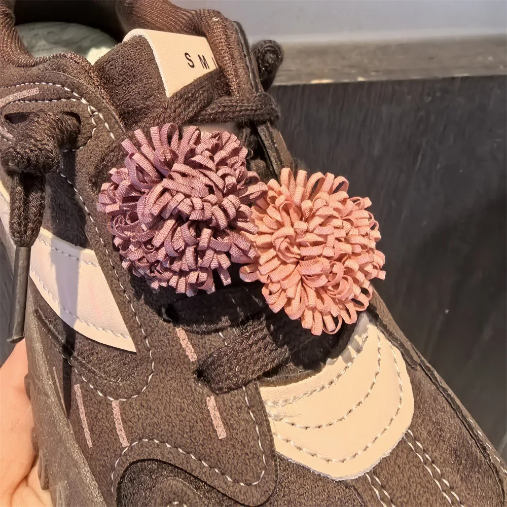 Maillard Quaste Anhänger Schuh Charms Leder Blume Schnürsenkel Schnalle Sport Schuh Dekoration Zubehör – Detail 14