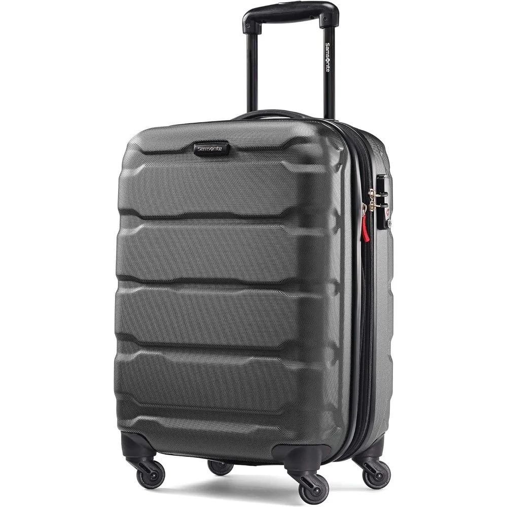 

Samsonite Omni PC Hardside Expandable Luggage with Spinner Wheels, Carry-On 20-Inch, Black