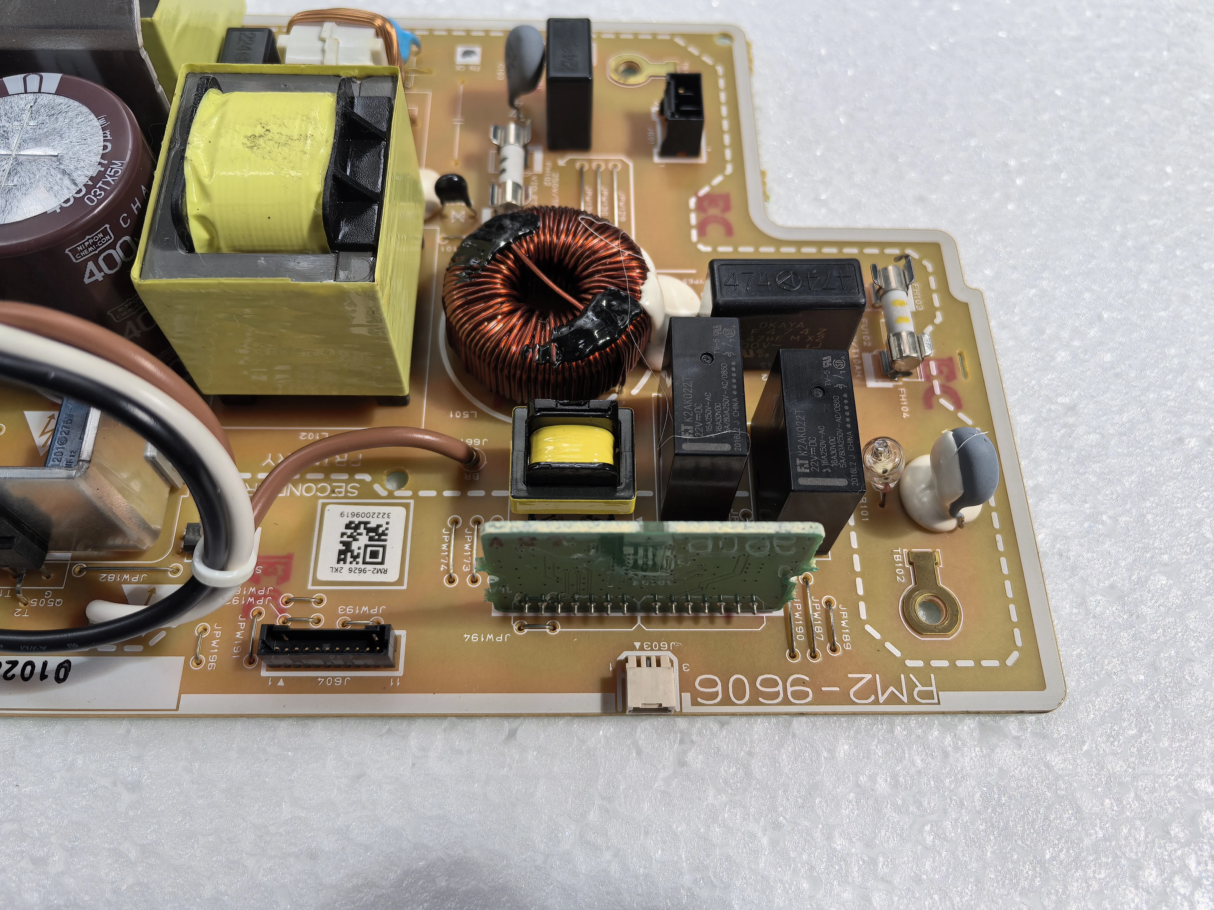 Imagem -03 - Controle do Motor Power Supply Board Baixa Tensão Rm21453 hp M751 M856 M776 M751n M751dn M776dn M856dn Rm2-9606