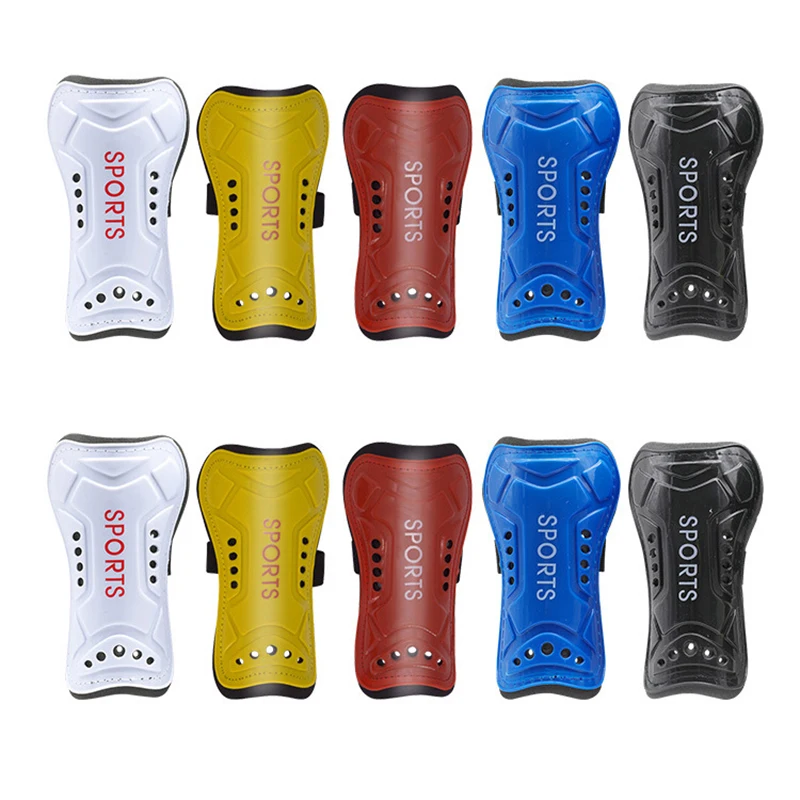 1 Pair Adults Kids Sports Leg Protector Light Soft Foam Protect Adult Knee Support Soccer Shin Guards Football Shin Pads