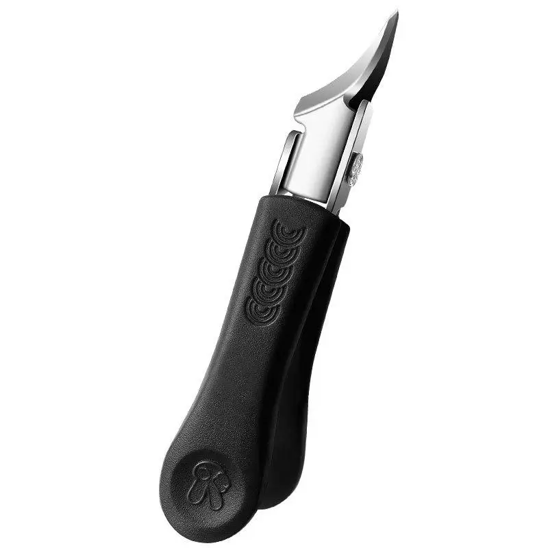 Anti Splashing Slant Tip Toenail Clippers High Sharp Stainless Steel Pliers Suitable Thick Nails Pedicure Manicure Care Accessor