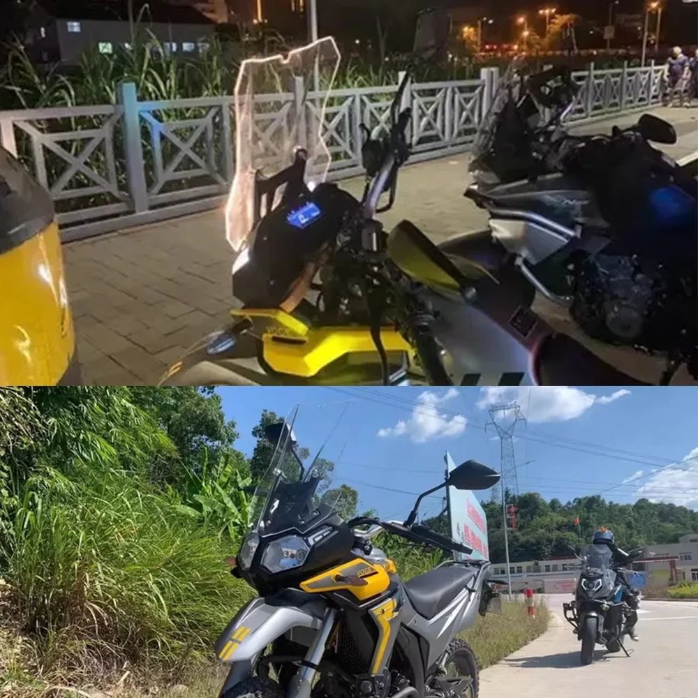 

Modified Motorcycle Windshield Front for VOGE Rally300 300GY Rally 300 - Durable Protection with Enhanced Aesthetic Appeal