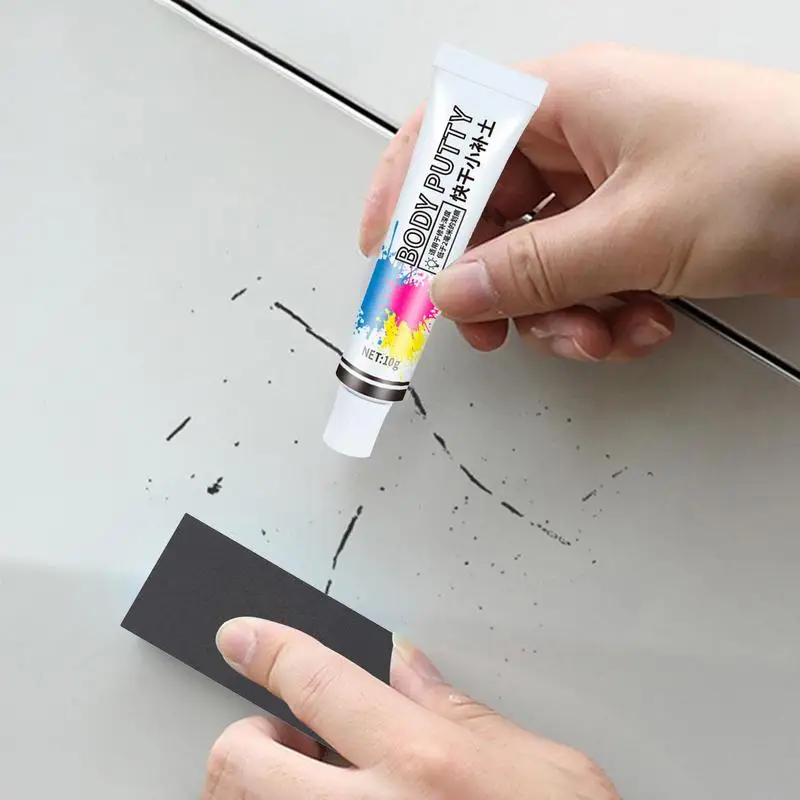 Car Dent Filler Putty 10g Paint Scratch Remover Synthetic resin pigment filler Quick Drying Repair Paste Auto Detailing Supplies