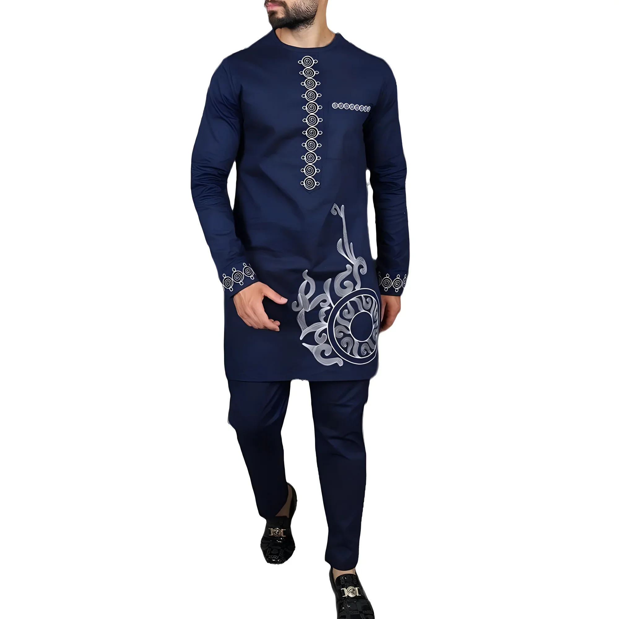 evening dress tracksuit african dresses for men clothes set 2PCS outfits kaftan fashion africa clothing dashiki robe africaine