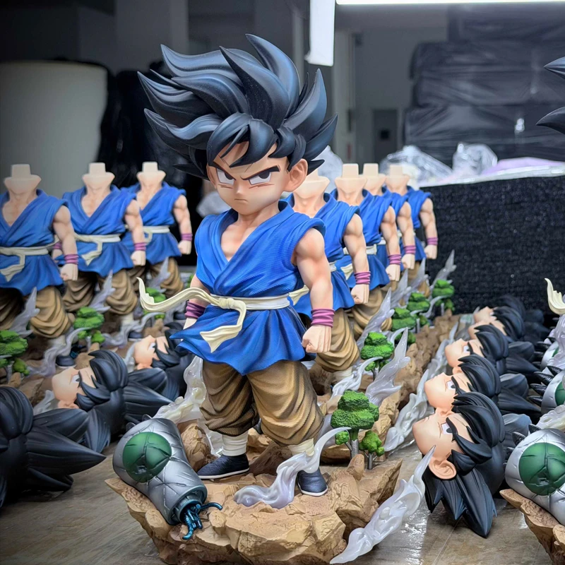 

Предпродажа 25 см Dragon Ball GT Son Goku Фигурка Супер Сайян Гоку Аниме Фигурки Статуя из ПВХ Коллекция Модель Игрушки Подарок