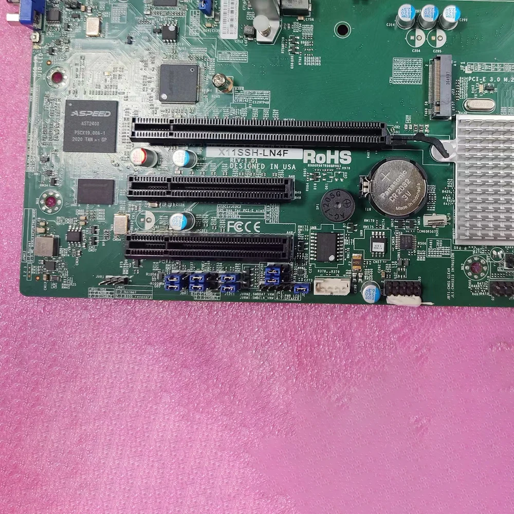 Motherboard X11SSH-LN4F v6/v5 7th/6th Gen E3-1200