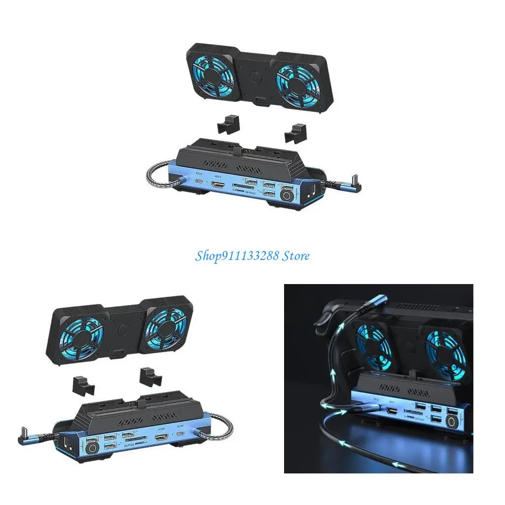 

G88D Dock Station 4K@60Hz Card Reader 10Gbps for Console