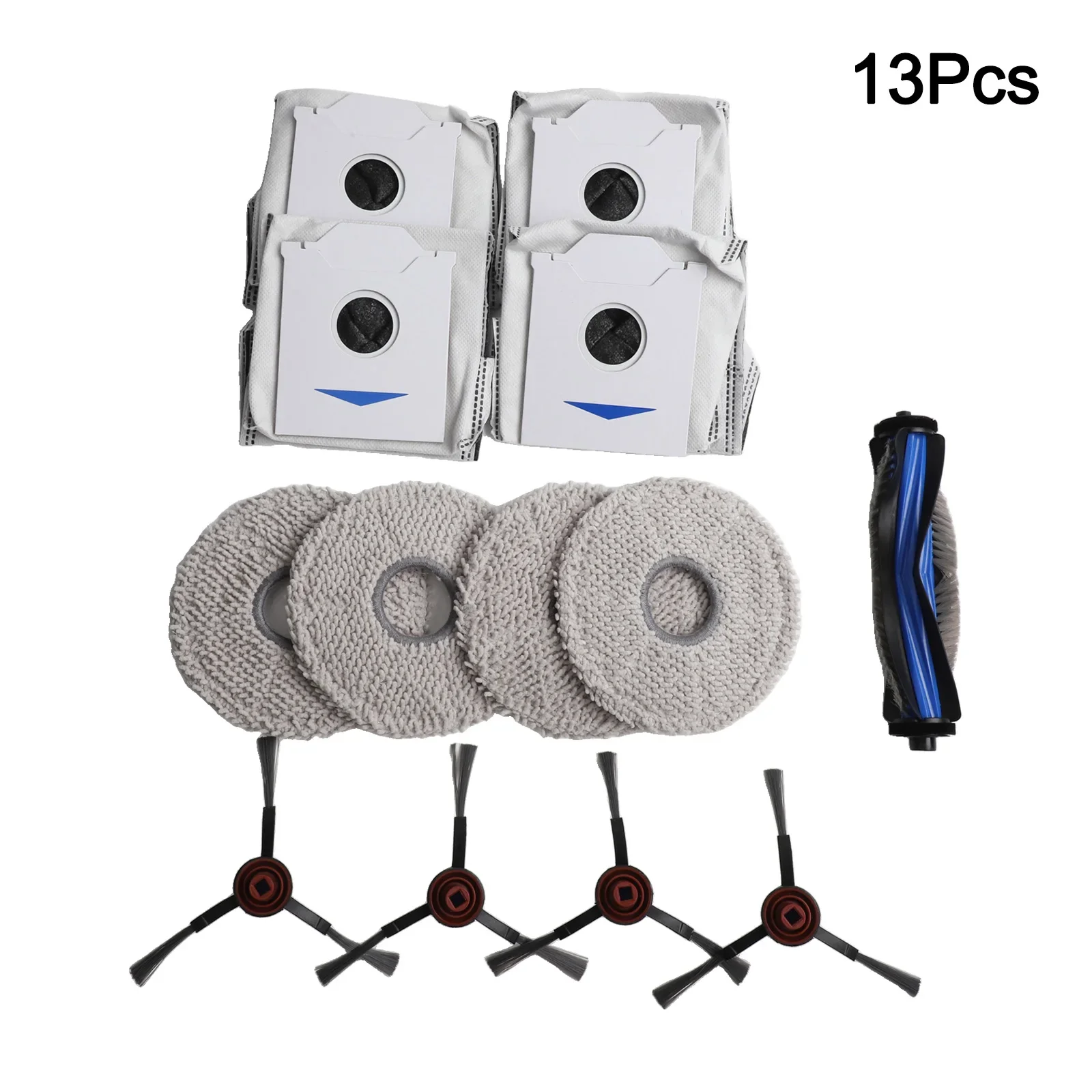 

Main Brush Mop Cloths Dust Bags Side Brush Kit For Ecovacs Debot= N30 OMNI/N30 PRO OMNI= For Omni Vacuum Parts Home Clean Tool