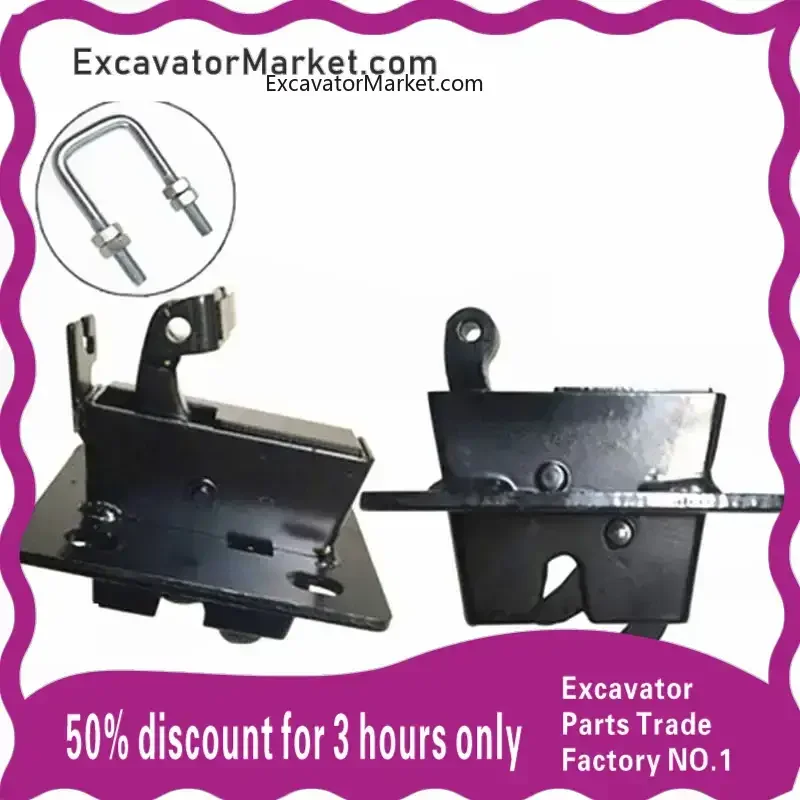 Excavator Positioning Lock Door Lock Reverse lock catch For Daewoo 55 doosan Hyundai 60 200 56-7  excavator Parts