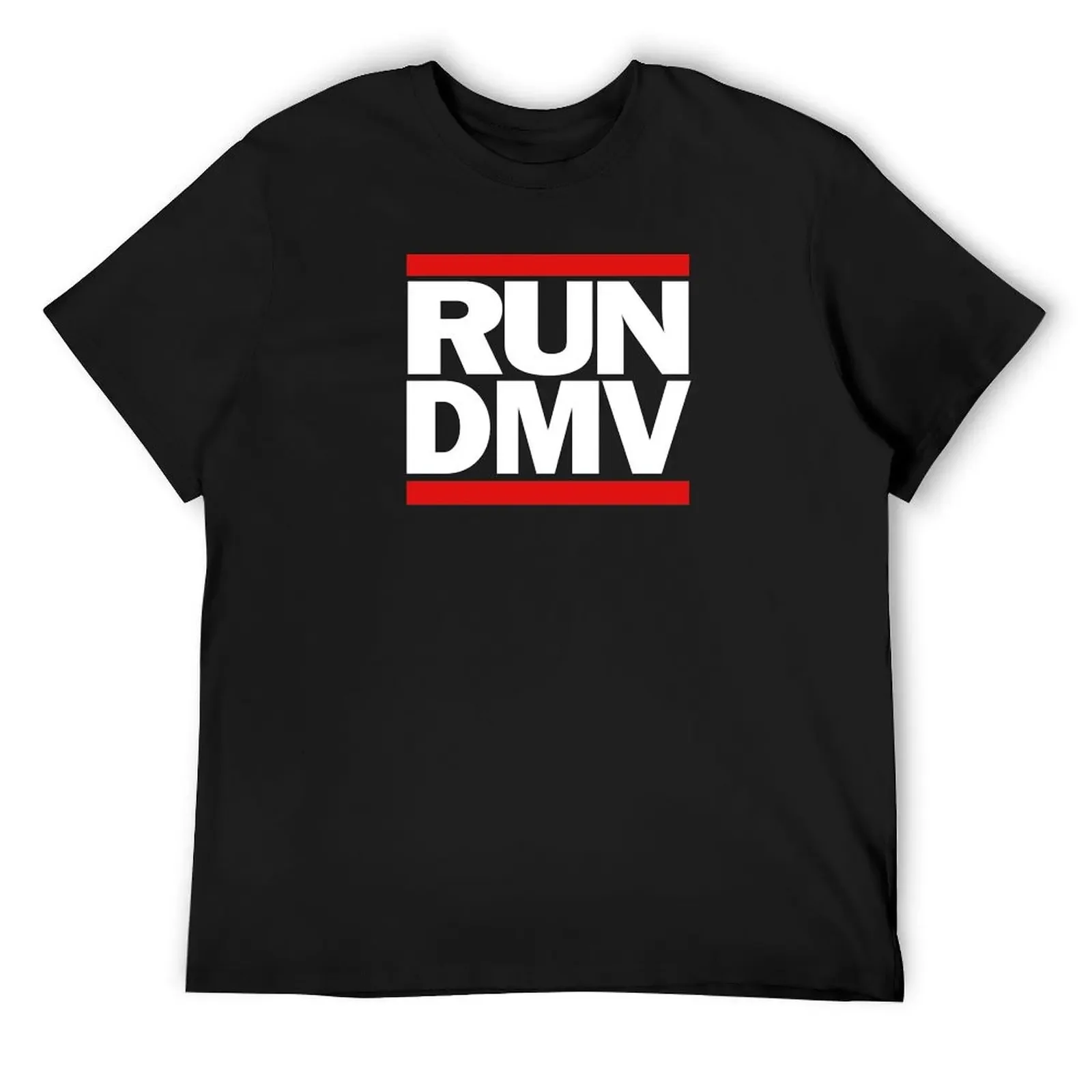 RUN DMV COLLECTION T-Shirt Short sleeve tee anime clothes heavyweights blue archive fruit of the loom mens t shirts