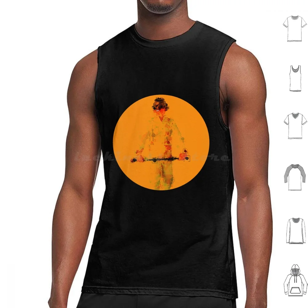 Droogie Tank Tops Print Cotton Alex Delarge Clockwork Orange Kubrick A Clockwork Orange Stanley Kubrick Orange Retro