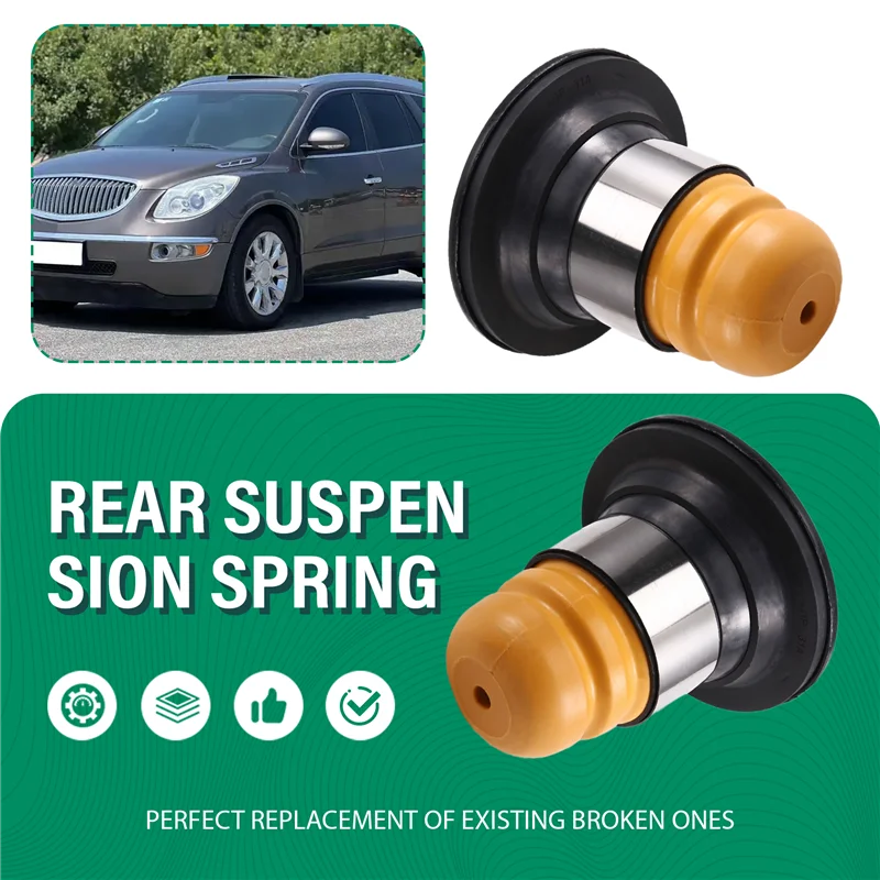 

ABQB-Rear Suspension Spring For Buick Enclave GMC 20838485 Rear Suspension Spring For GMC Shock Absorber Buffer Pad
