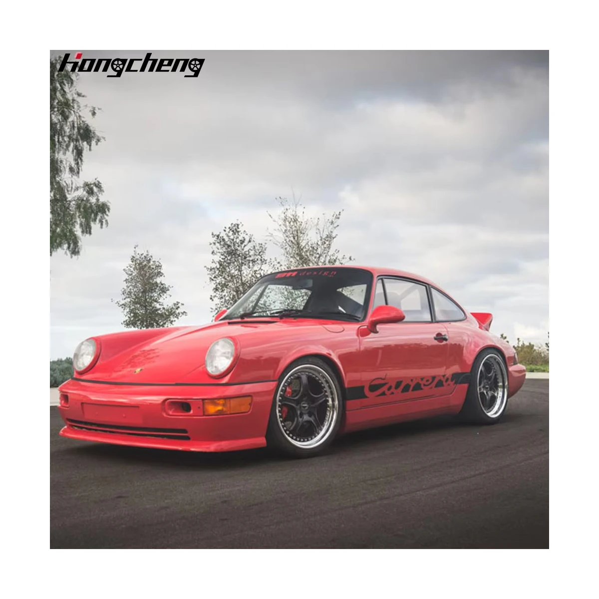 New Product 2-Piece Composite Aviation Aluminum High-Performance Racing Wheel Hub Is Suitable for Car Modification