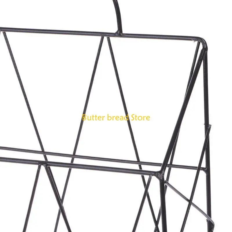 

W89C Nordic Magazine File Book Rack Desktop Hanging Storage Shelf Office Home