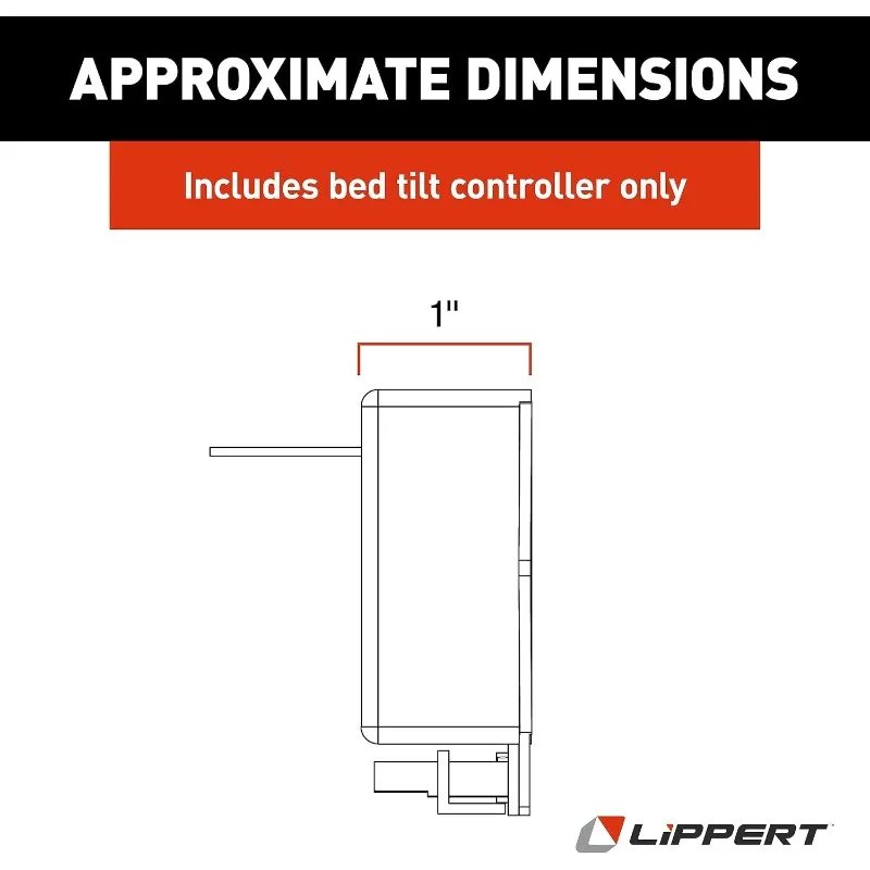 وحدة التحكم في إمالة السرير RV البديلة لـ Lippert Hall لمخيمات العجلات الخامسة، ومقطورات السفر، وتناسب أنظمة Schwintek، Ex