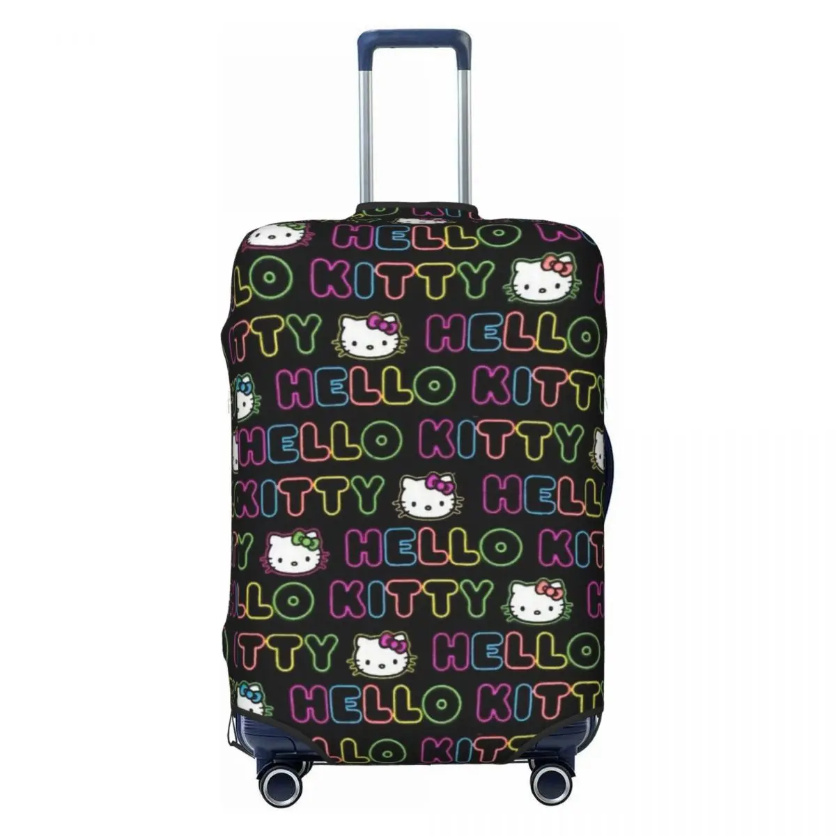 

Custom Hello Kitty Pattern Luggage Cover Protector Cute Sanrio Travel Suitcase Covers for 18-32 Inch