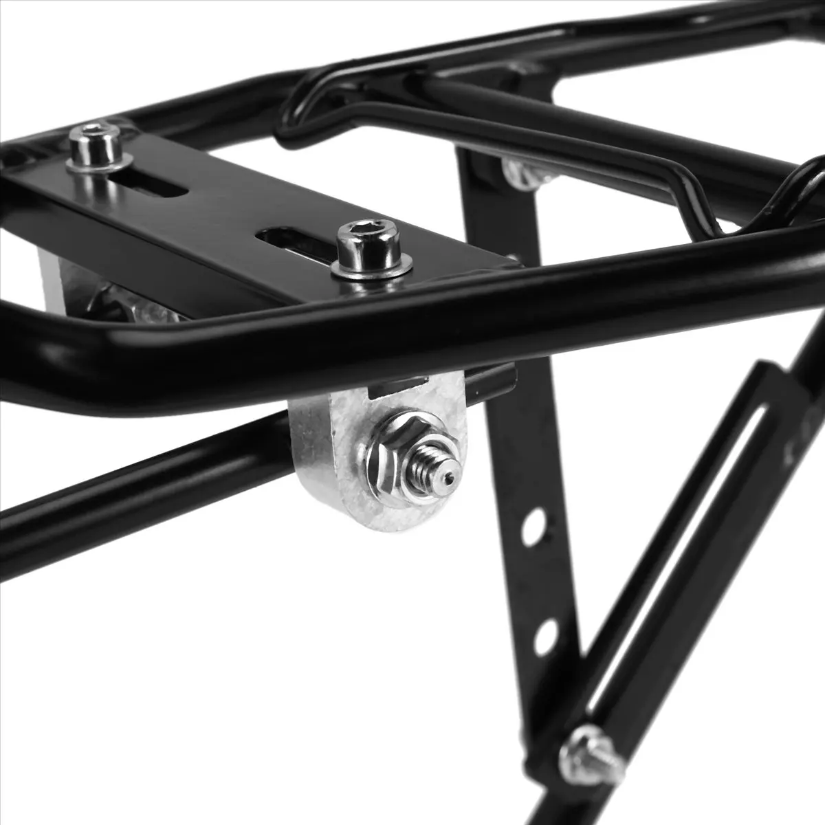 

these 2X Bike Cargo Rack Disc Brake Aluminum Alloy Bicycle Rear Rack Road Bike Foldable Bikes Pannier Carrier Luggage Shelf