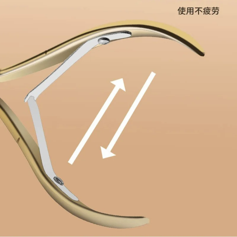 1개 스테인리스 스틸 큐티클 니퍼 D501 - 전문가용 네일 케어 도구