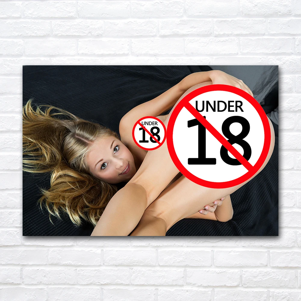 Modern Fashion Sexy Young Gir Poster Aesthetic Female Canvas Painting Wall Art Pictures Prints Boy Bedroom Home Decoration