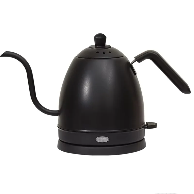 

ABBY-Kettle Hand-Made Coffee Pot Food Grade Stainless Steel Slender Mouth Electric Kettle A EU Plug