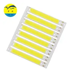 A tira conduzida da espiga zzel zyel 100 pces l60x8mm 3v 4v 1.2w 100lm luz do veículo para o módulo do uso da bicicleta