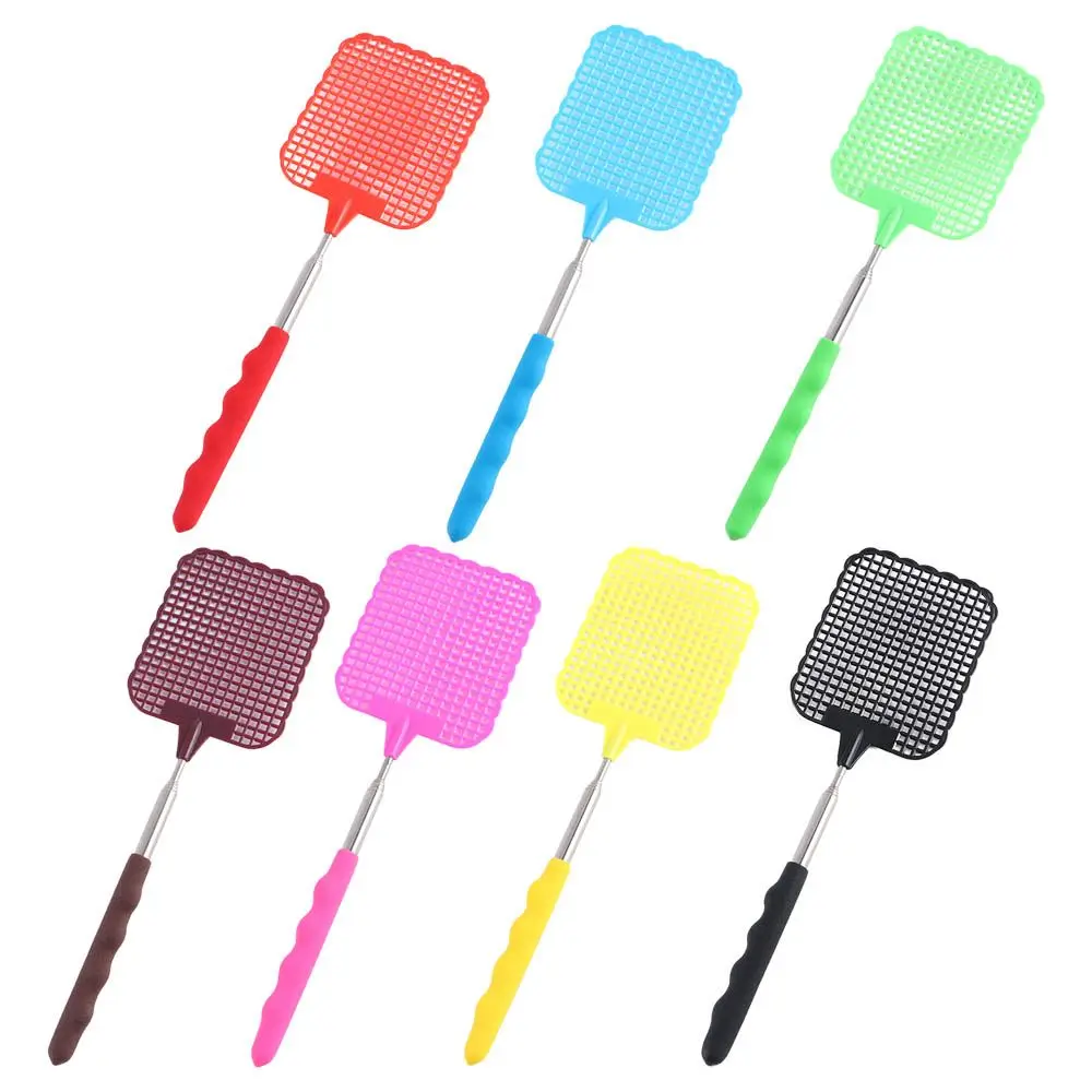 Lightweight Household Wasps Flapper Extendable Fly Swatter Pest Control Mosquito Catcher Bug Killer