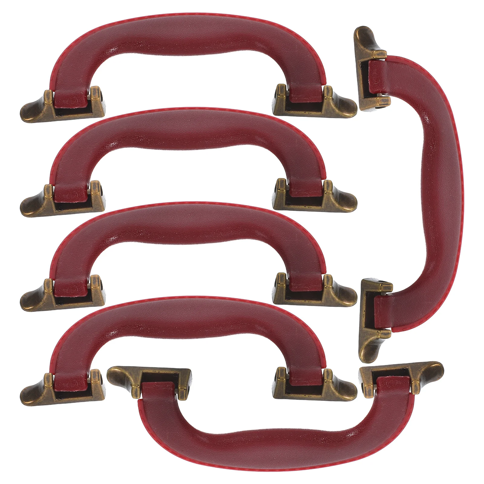 

6Pcs Durable Plastic Replacement Handles Grip for Suitcase Luggage Toolboxes Travel Case Repair Accessories Box Handle