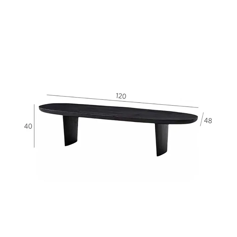 Trendy Glam Coffee Table Oval Minimalist Nordic Neutral Coffee Table Living Room Eclectic Meubles De Maison Salon Home Furniture 2