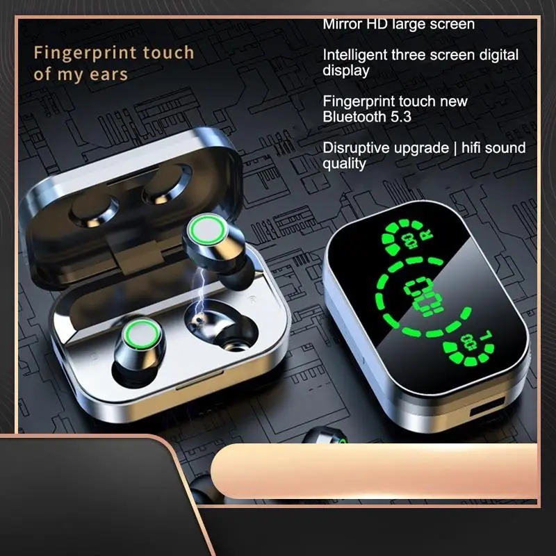 

Беспроводная смарт-зарядка для наушников с микрофоном