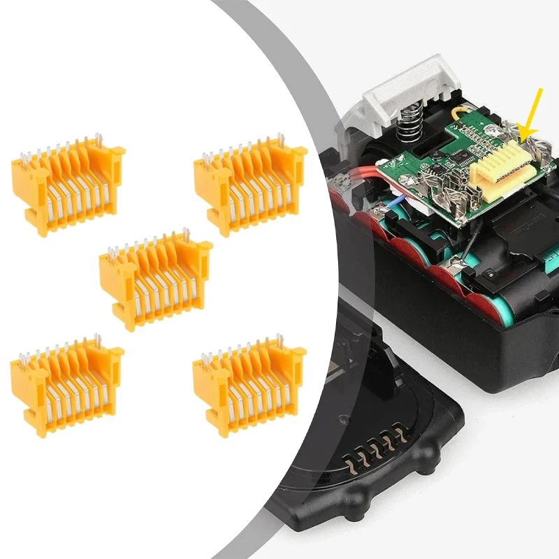 

PCB BMS charging protection board connector terminal for Makita 18V Li-ion battery BL1830 adapter converter battery accessories