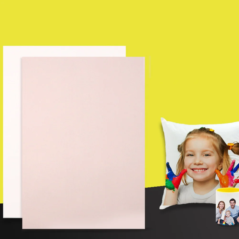 100pcs Sublimation A4 Heat Transfer Paper Quick Dry High Transfer Rate For T-Shirts Hats Bags Aprons Diy Projects Office Paper