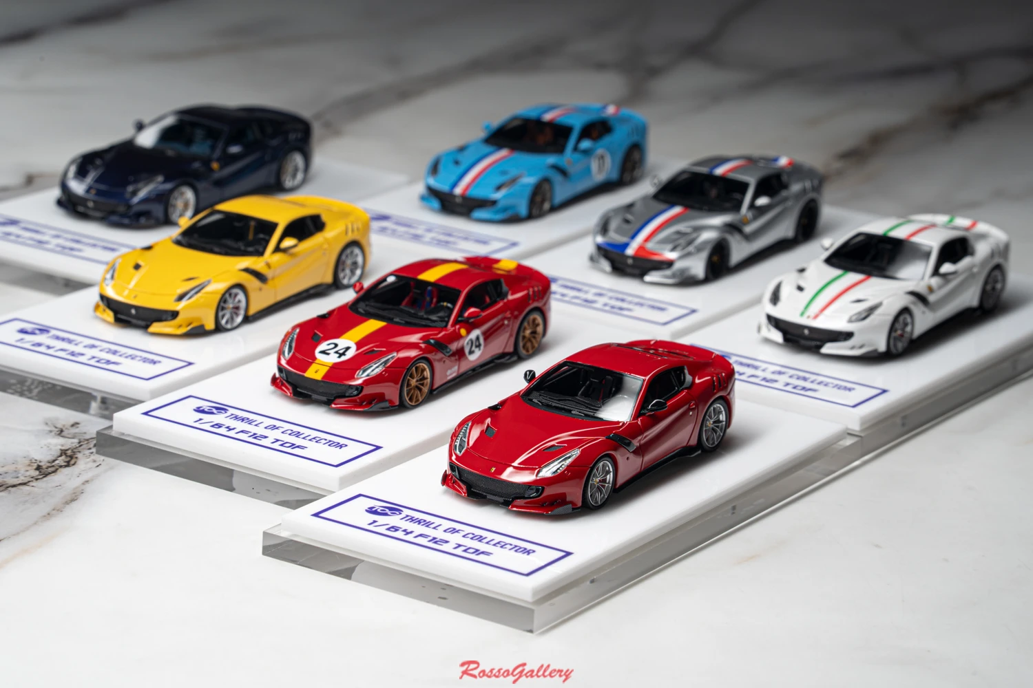 

TOC X FuelMe 1:64 F12 TDF Simulation Limited Edition Resin Metal Static Car Model Toy Gift