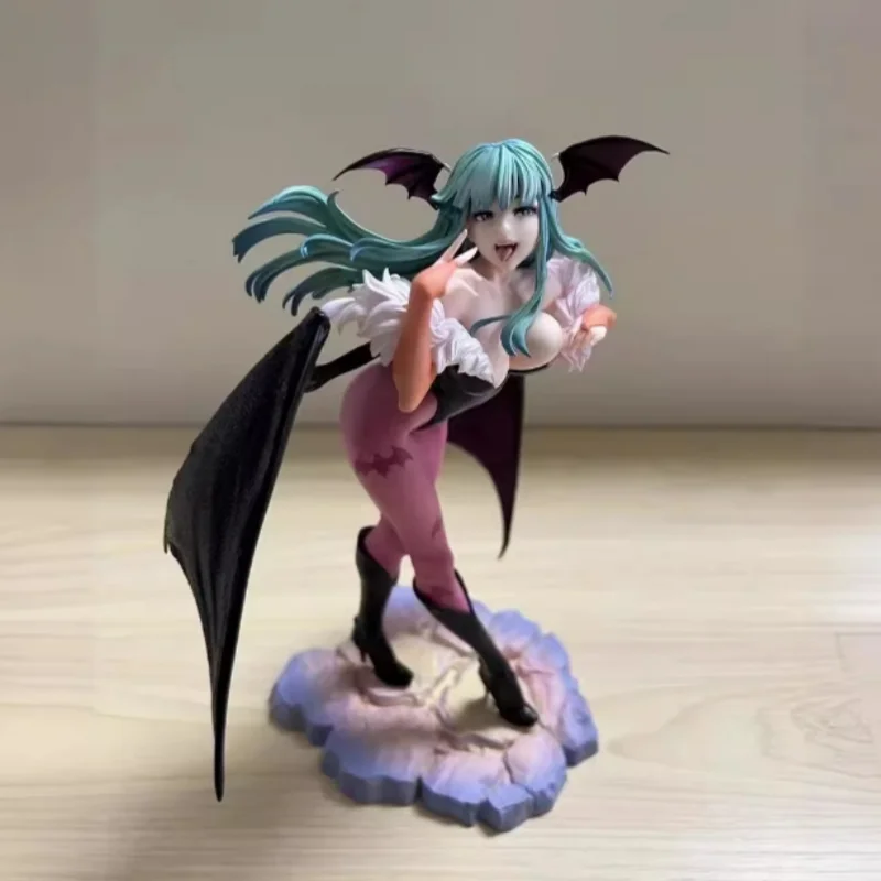 New Darkstalkers Morrigan Aensland Anime Figure Lilith Action Figurine Pvc Statue Girl Halloween Model Collection Toy Gift