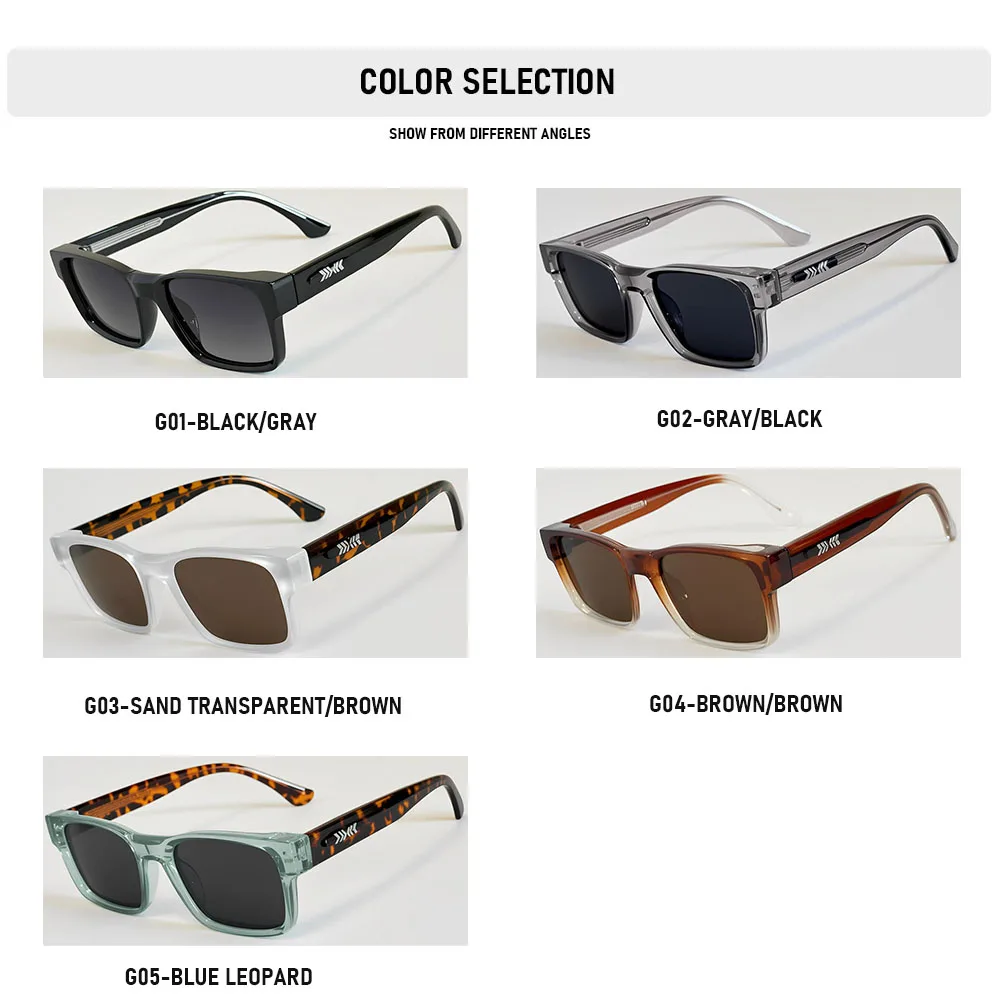 2026 Quadratische Sonnenbrille Herren Luxus Vintage Polarisierte Sonnenbrille Damen Trendige Neue Mode-Brille Gafas De Sol Polarizadas Zonnebril – Detail 13