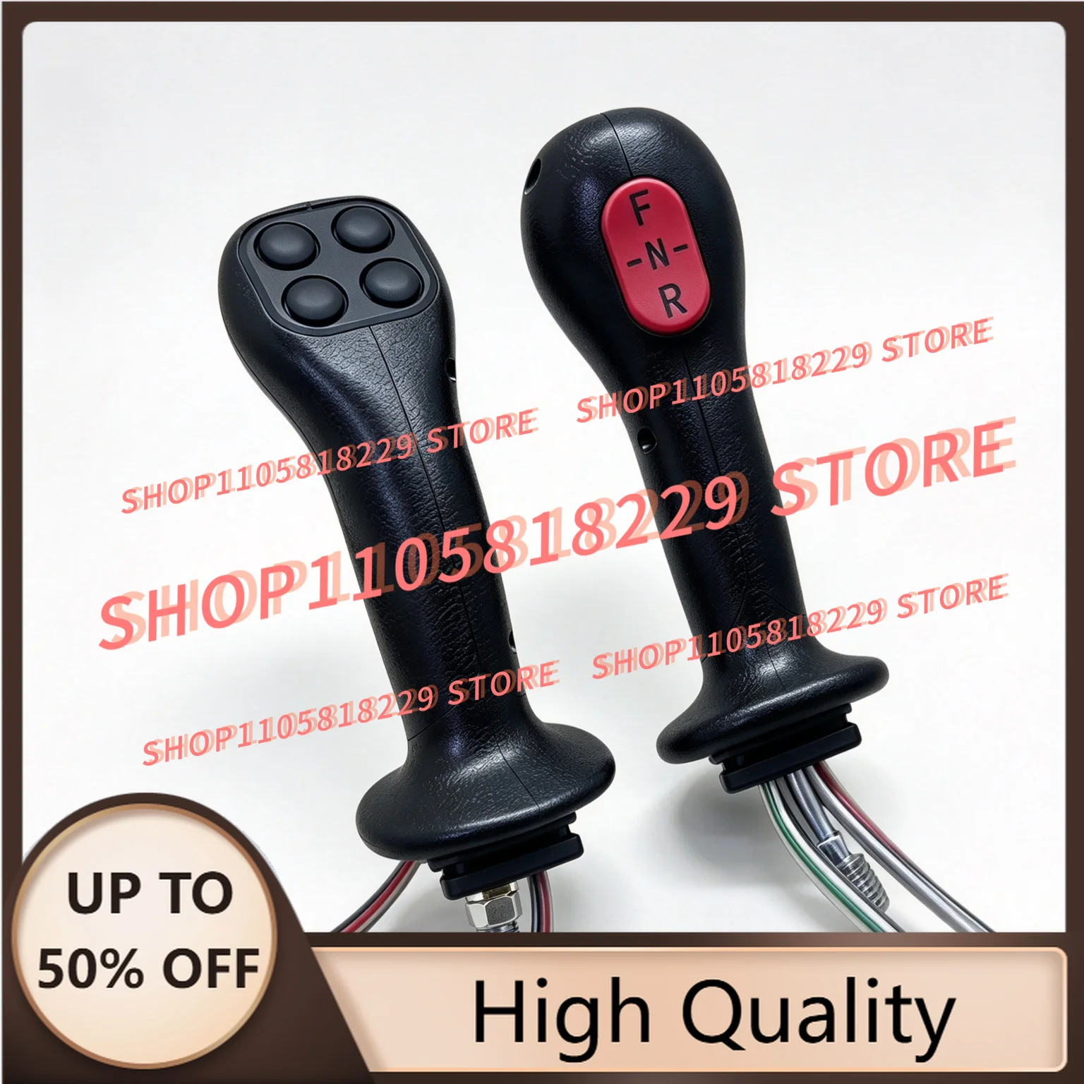 for forklift accessories 4 buttons with FNR joystick multifunctional control lever suitable