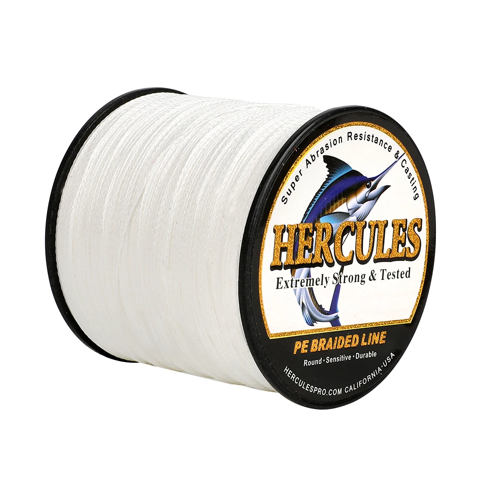 Braided Fishing Line Pesca 10-300lb PE Carp Fishing 100-2000M Saltwater Peche 8 Strands Multifilament Vissen Cord White Floating