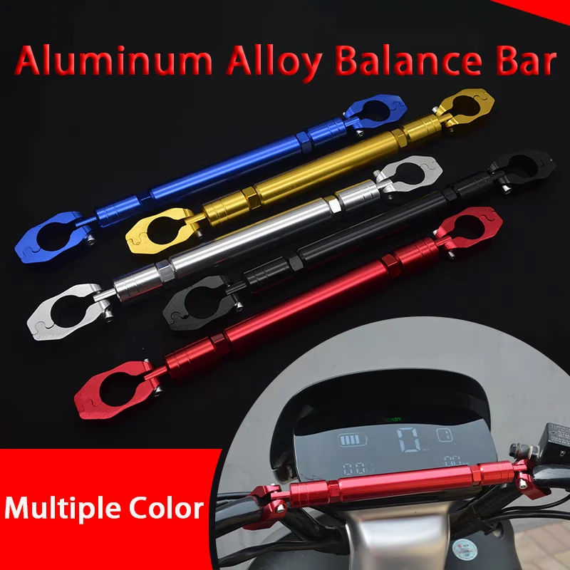 

1 Pcs Motorcycle Adjustable Handlebar Multi-functional Aluminum Alloy Thickened Balance Bar Motorcycle Waterproof Crossbar